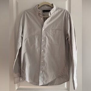 Everlane Button-Down Shirt - Light Gray